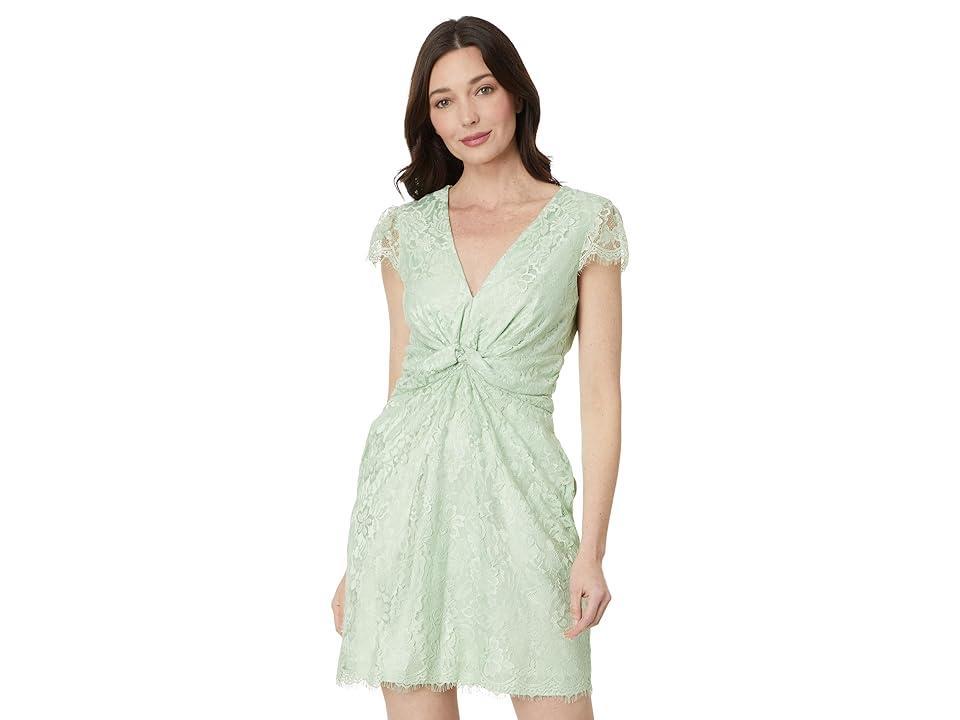 Vince Camuto Lace Bodycon Dress (Pistachio) Women's Dress Product Image