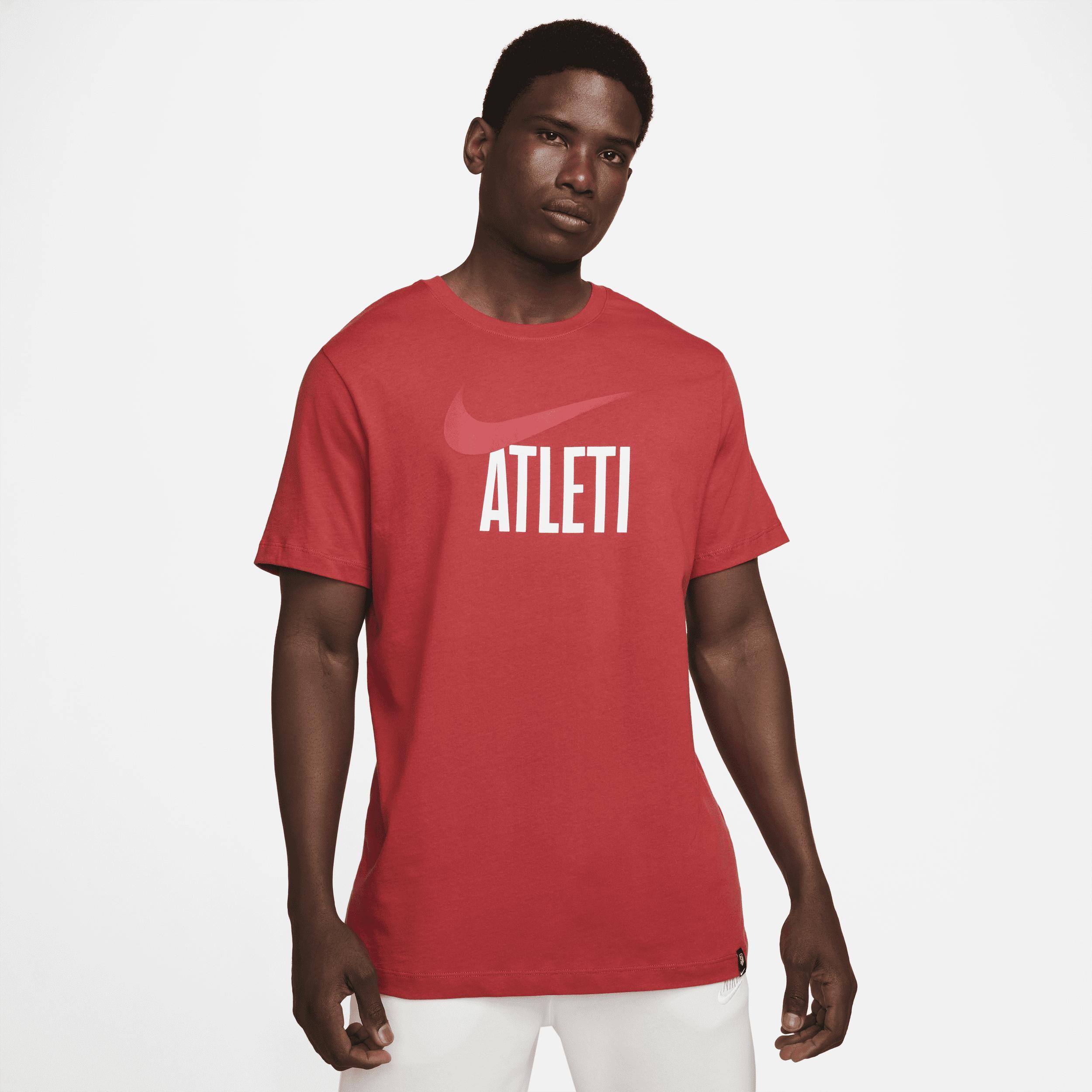 Nike Men's AtlÃ©tico Madrid Swoosh Soccer T-Shirt Product Image