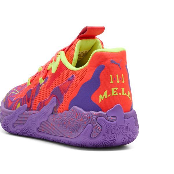 PUMA x LAMELO BALL MB.03 Lo Lava Big Kids' Basketball Shoes in Purple Glimmer/Red Blast Product Image