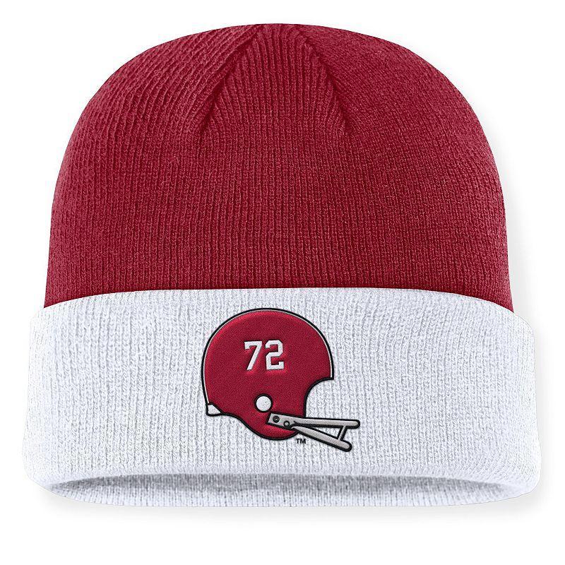 Mens Nike Crimson/White Alabama Crimson Tide Legacy Terra Cuffed Knit Hat Product Image