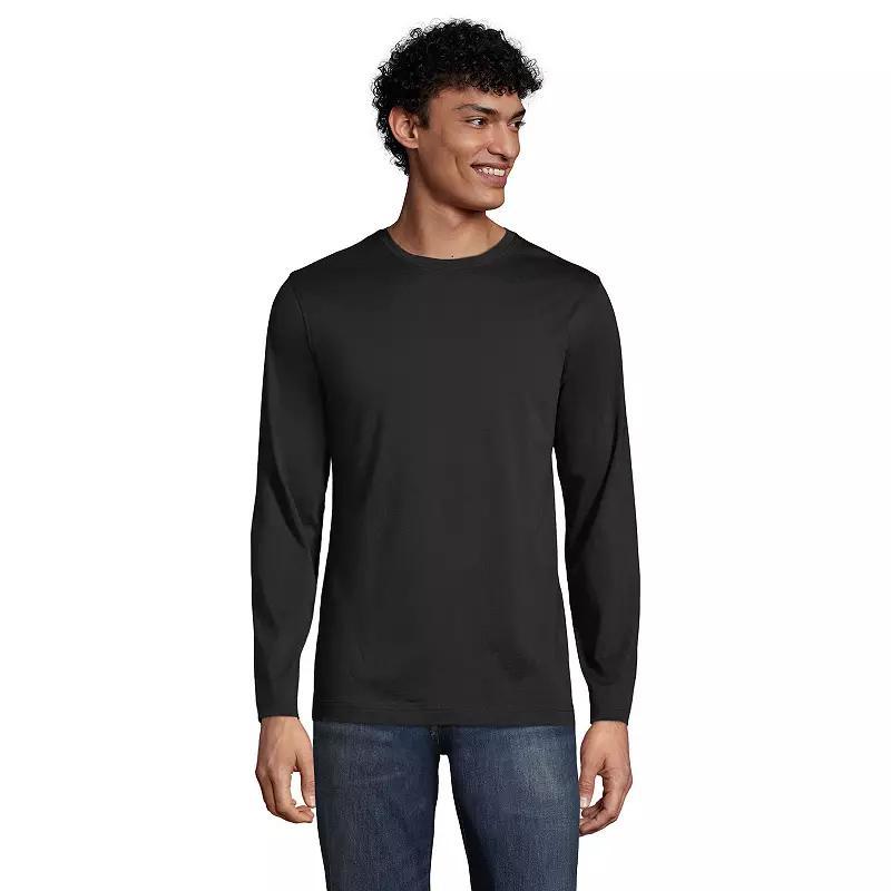 Lands End Big & Tall Long Sleeve Supima Tee Product Image