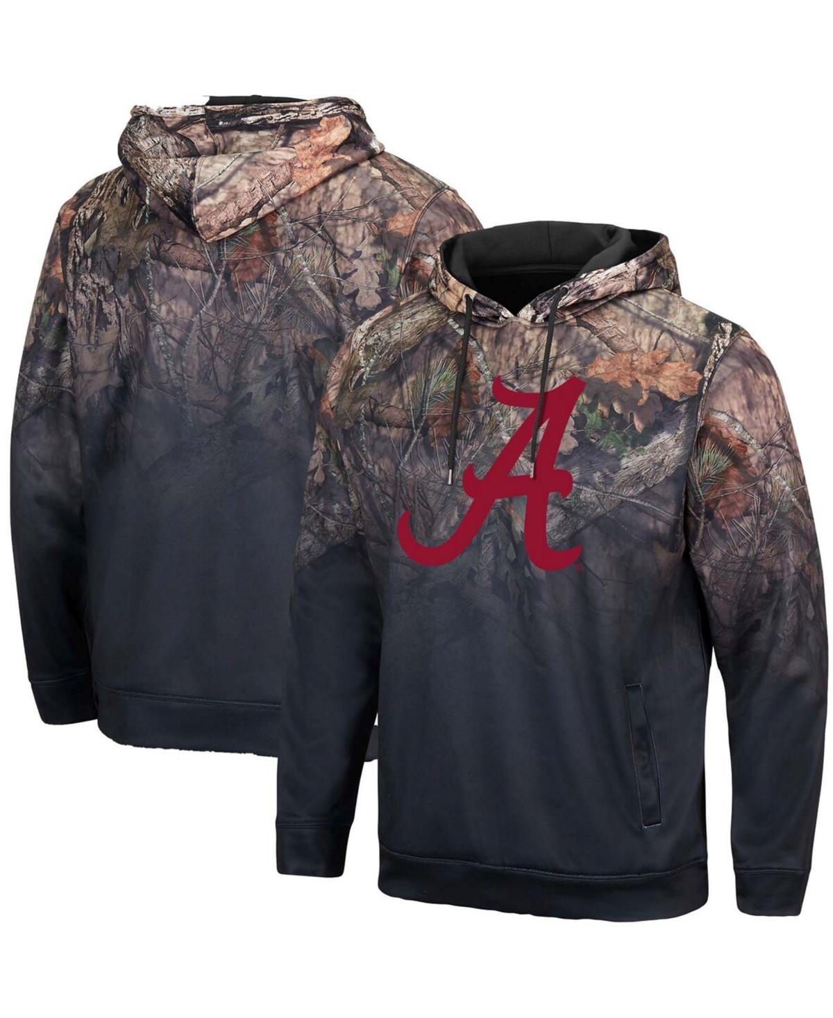 Mens Colosseum Black Alabama Crimson Tide Mossy Oak Pullover Hoodie Product Image