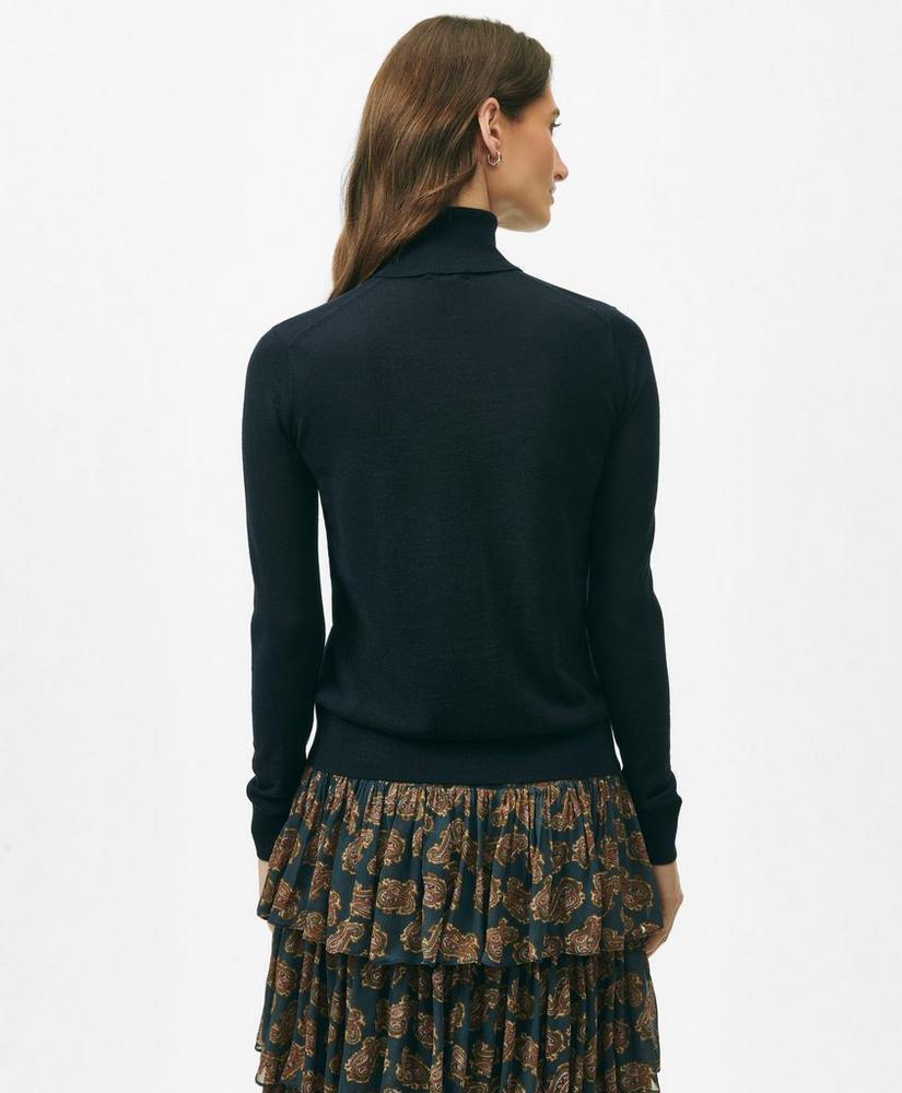 Extra-Fine Merino Wool Turtleneck Product Image