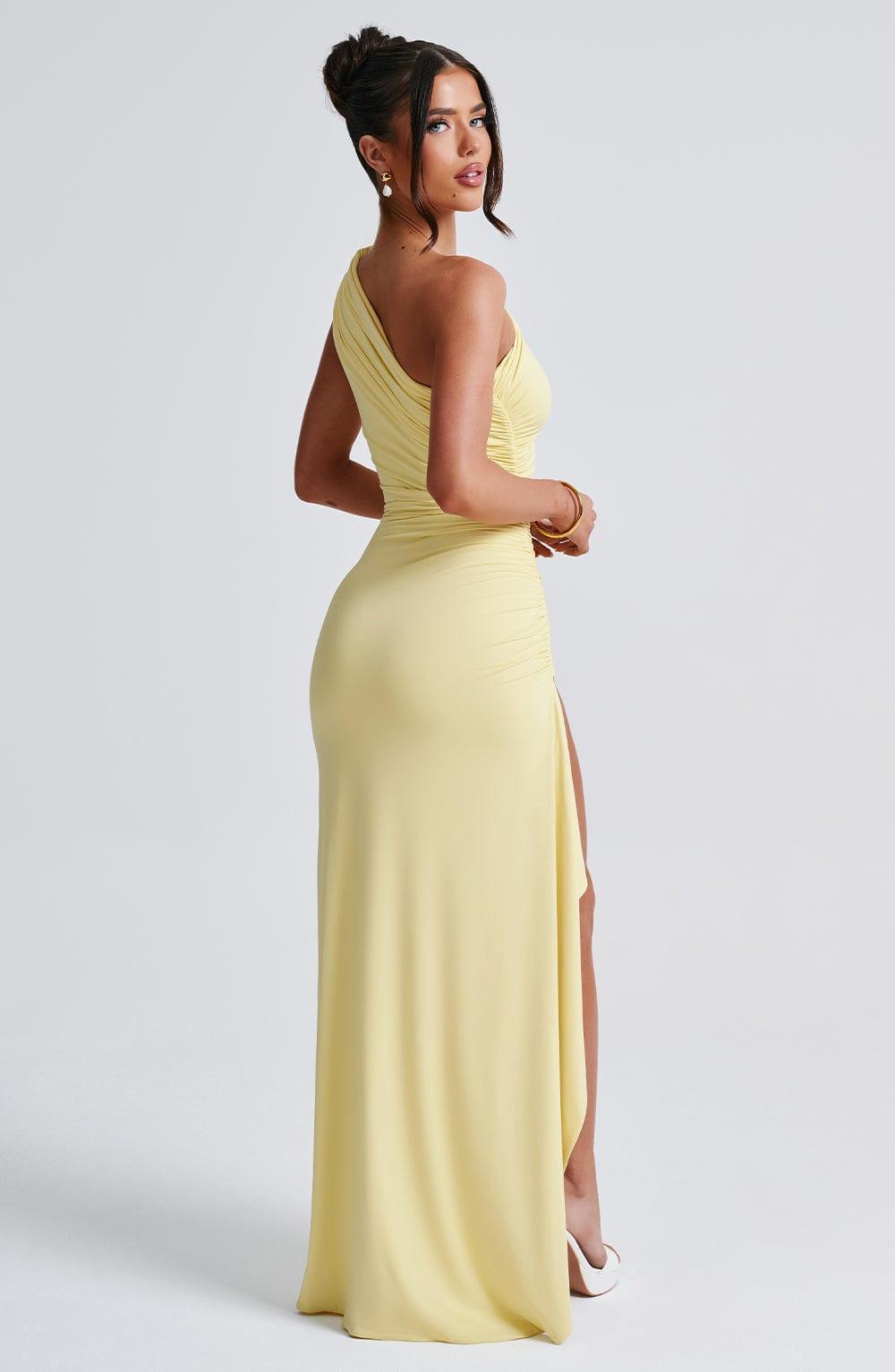 Delaney Maxi Dress - Lemon Product Image