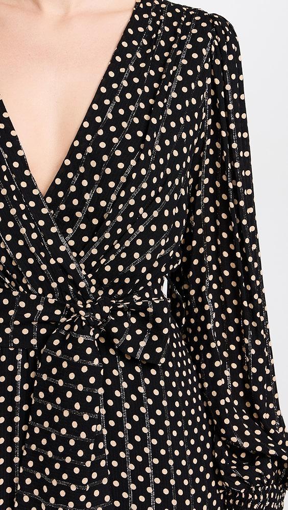 Dress To Nightfall Print Midi Dress | Shopbop Product Image