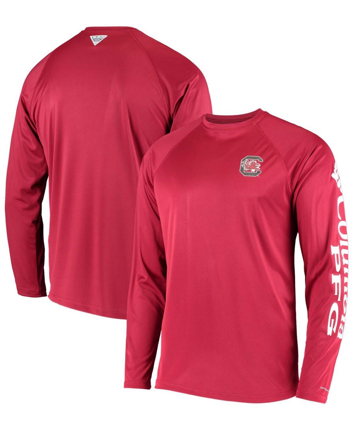 Mens Pfg Garnet South Carolina Gamecocks Terminal Tackle Omni-Shade Long Sleeve T-shirt Product Image