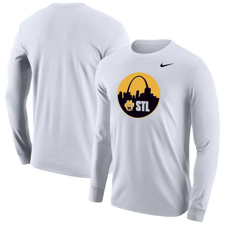 Mens Nike Missouri Tigers Mizzou St. Louis Long Sleeve Shooting T-Shirt Product Image