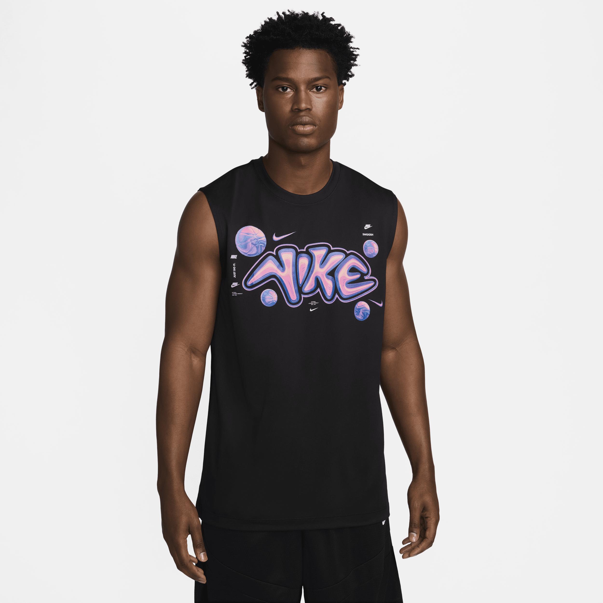 Nike Men's Dri-FIT Sleeveless Basketball T-Shirt Product Image