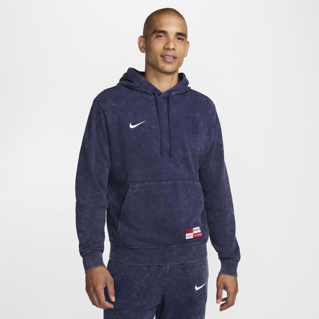 Paris Saint-Germain Club Nike Men's Soccer French Terry Pullover Hoodie Product Image