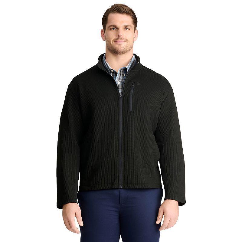 Big & Tall IZOD Shaker Fleece Jacket, Mens Product Image