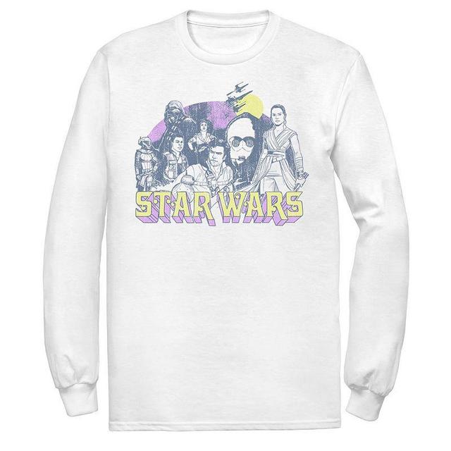 Mens Star Wars: The Rise of Skywalker Vintage Collage Tee Product Image