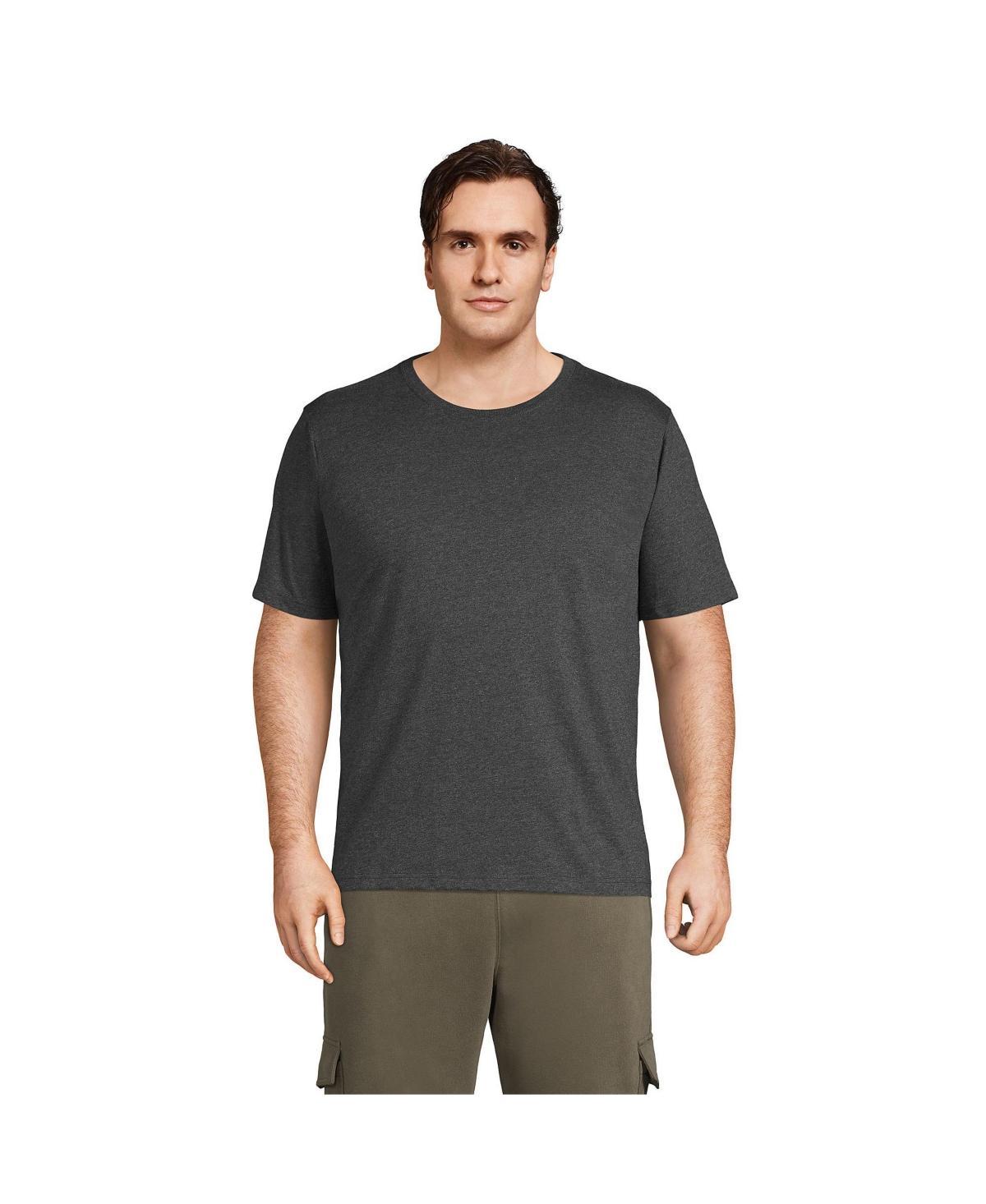 Big & Tall Lands End Super-T Classic-Fit Tee, Mens Product Image