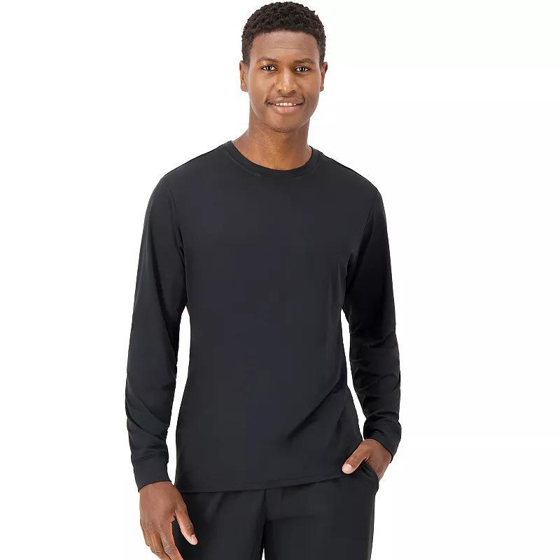 Mens Hanes Moves Long Sleeve Performance Tee Product Image