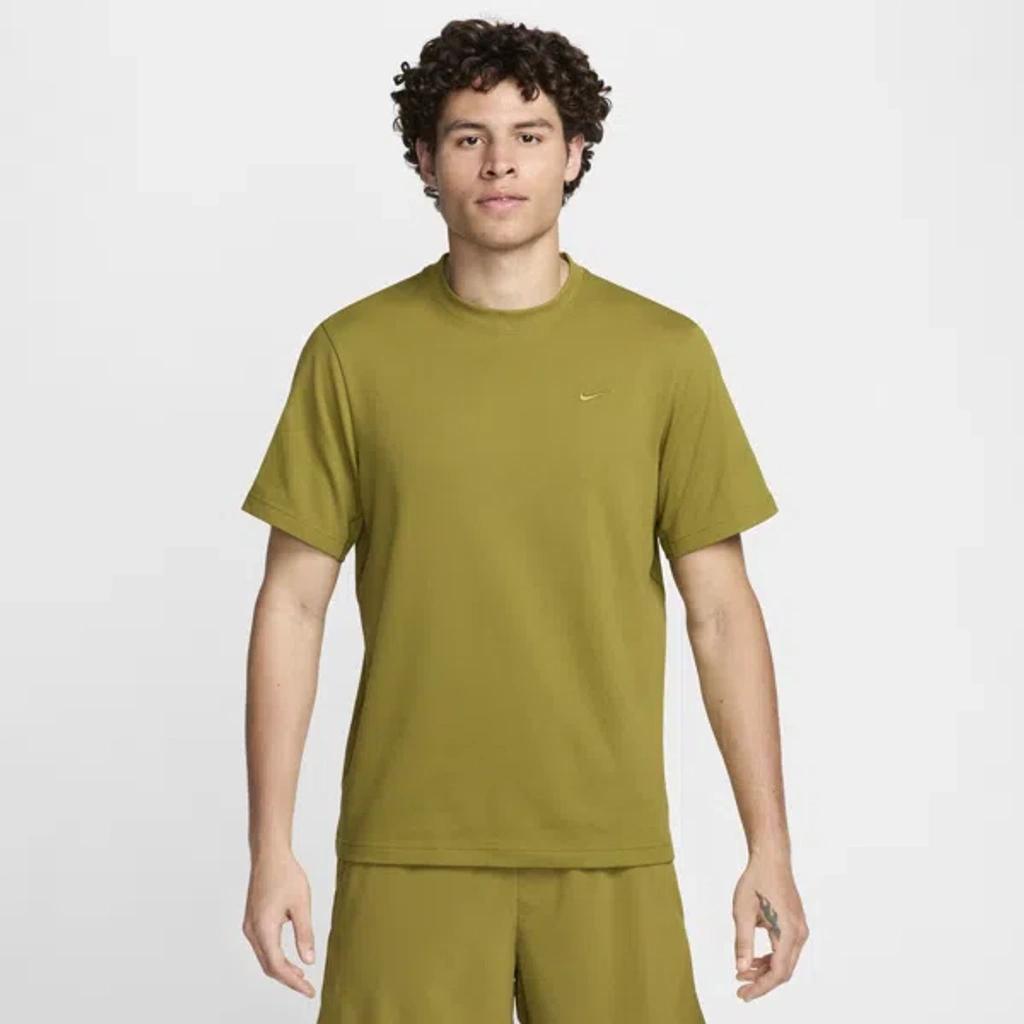 NIKE Men's Primary Dri-fit Short-sleeve Versatile Top In Green Product Image