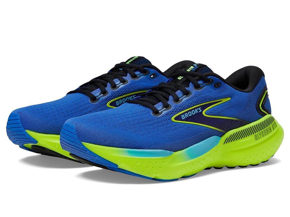 Brooks Glycerin GTS 21 (Blue/Nightlife Men's Shoes Product Image