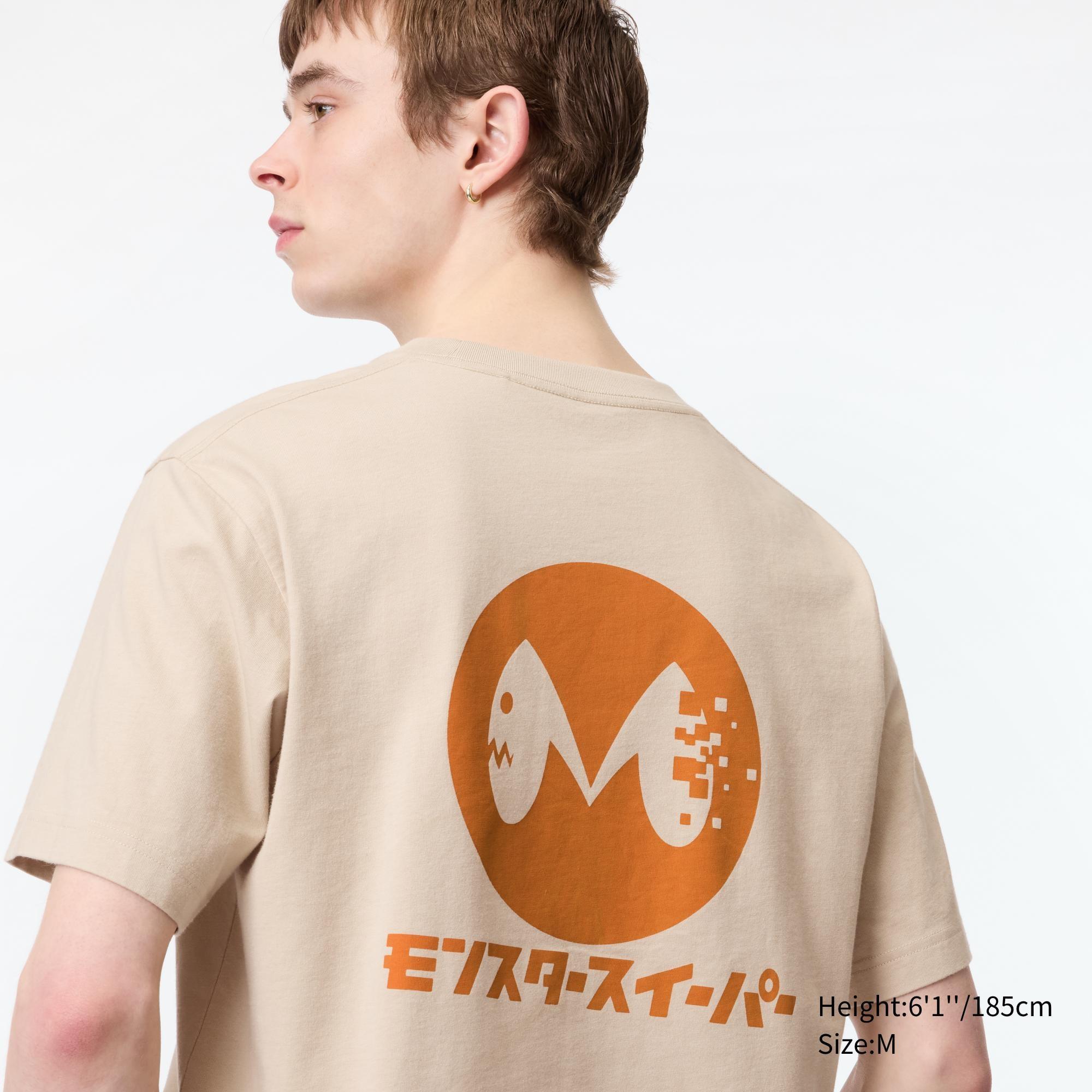 Kaiju No.8 Ut (Short-Sleeve Graphic T-Shirt) Beige Medium UNIQLO US Product Image