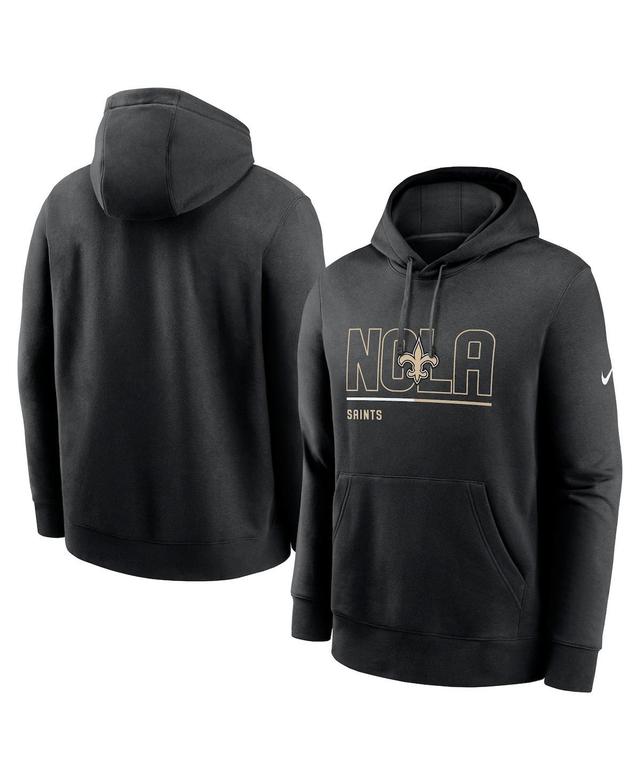 Mens Nike New Orleans Saints City Code Club Fleece Pullover Hoodie Product Image