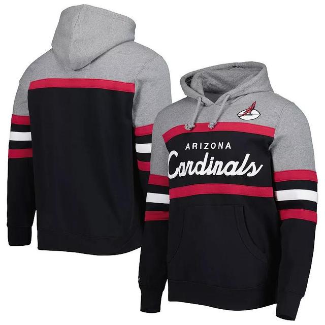 Mens Mitchell & Ness Black Arizona Cardinals Head Coach Pullover Hoodie - Black Product Image