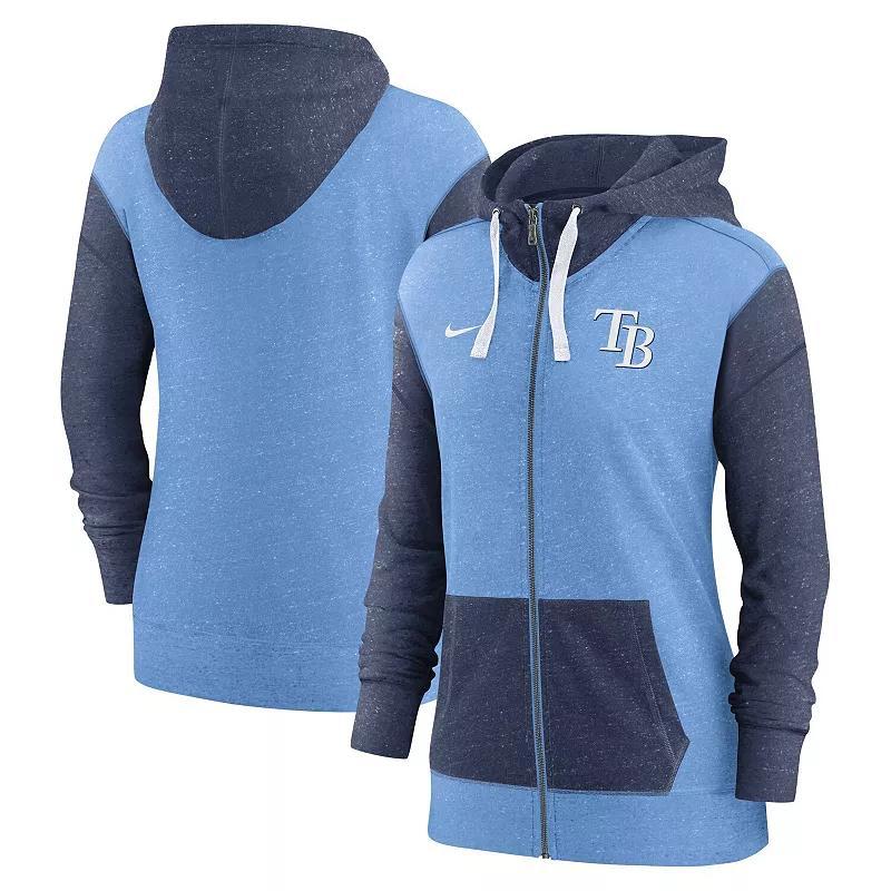 Womens Nike Light Blue Kansas City Royals Full-Zip Hoodie Product Image