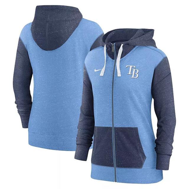 Womens Nike Blue Kansas City Royals Full-Zip Hoodie Product Image