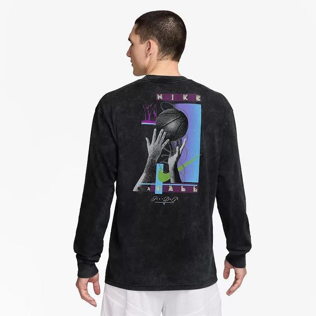 Mens Nike Max90 Long Sleeve Basketball Tee Product Image