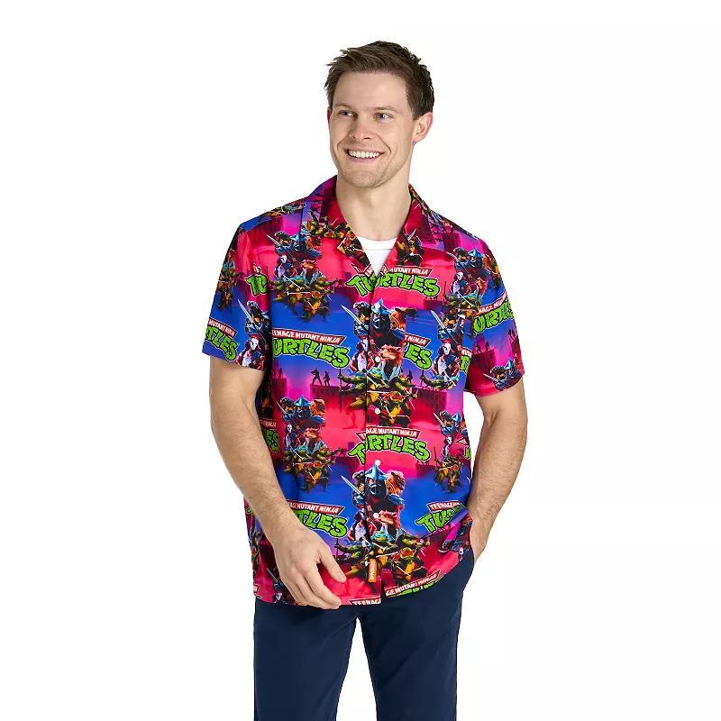 Mens OppoSuits TMNT Teenage Mutant Ninja Turtles Dude! Hawaiian Shirt Product Image