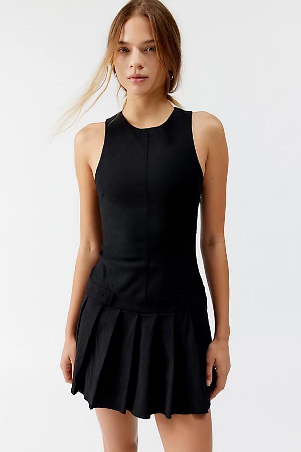 Motel Ayosa Dropwaist Mini Dress Womens at Urban Outfitters Product Image