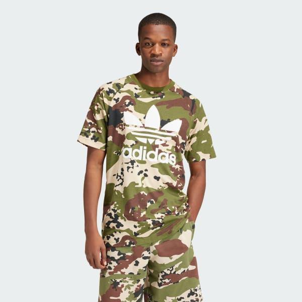 Camo Trefoil Tee Product Image