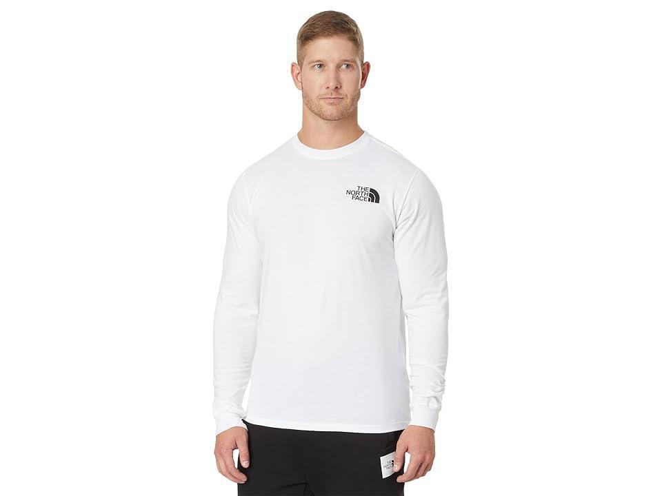 The North Face Men's L/S Box NSE Tee (TNF /Art) Men's T Shirt Product Image