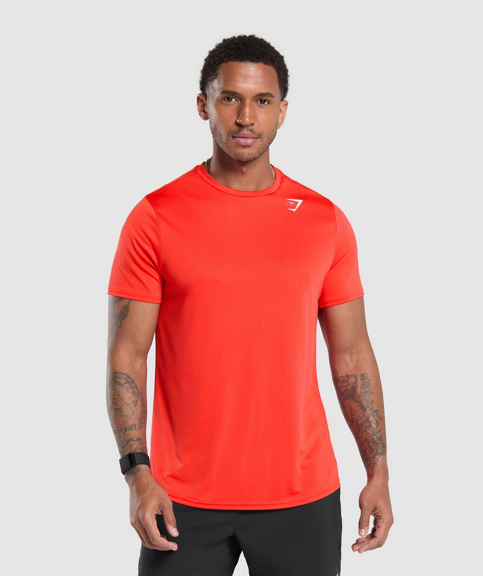 Gymshark Arrival T-Shirt - Pow Red Male product image