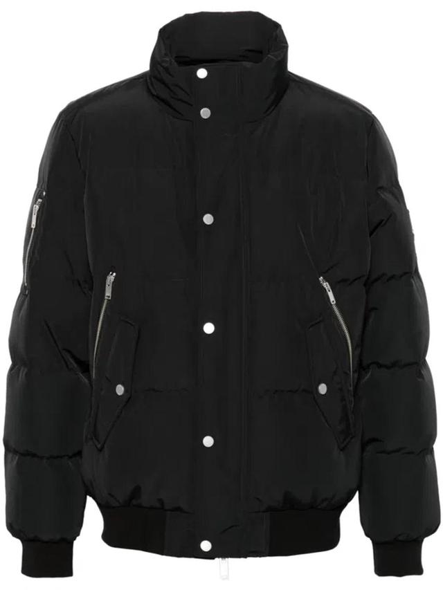 MOOSE KNUCKLES High Point Bomberjacke In Black Product Image