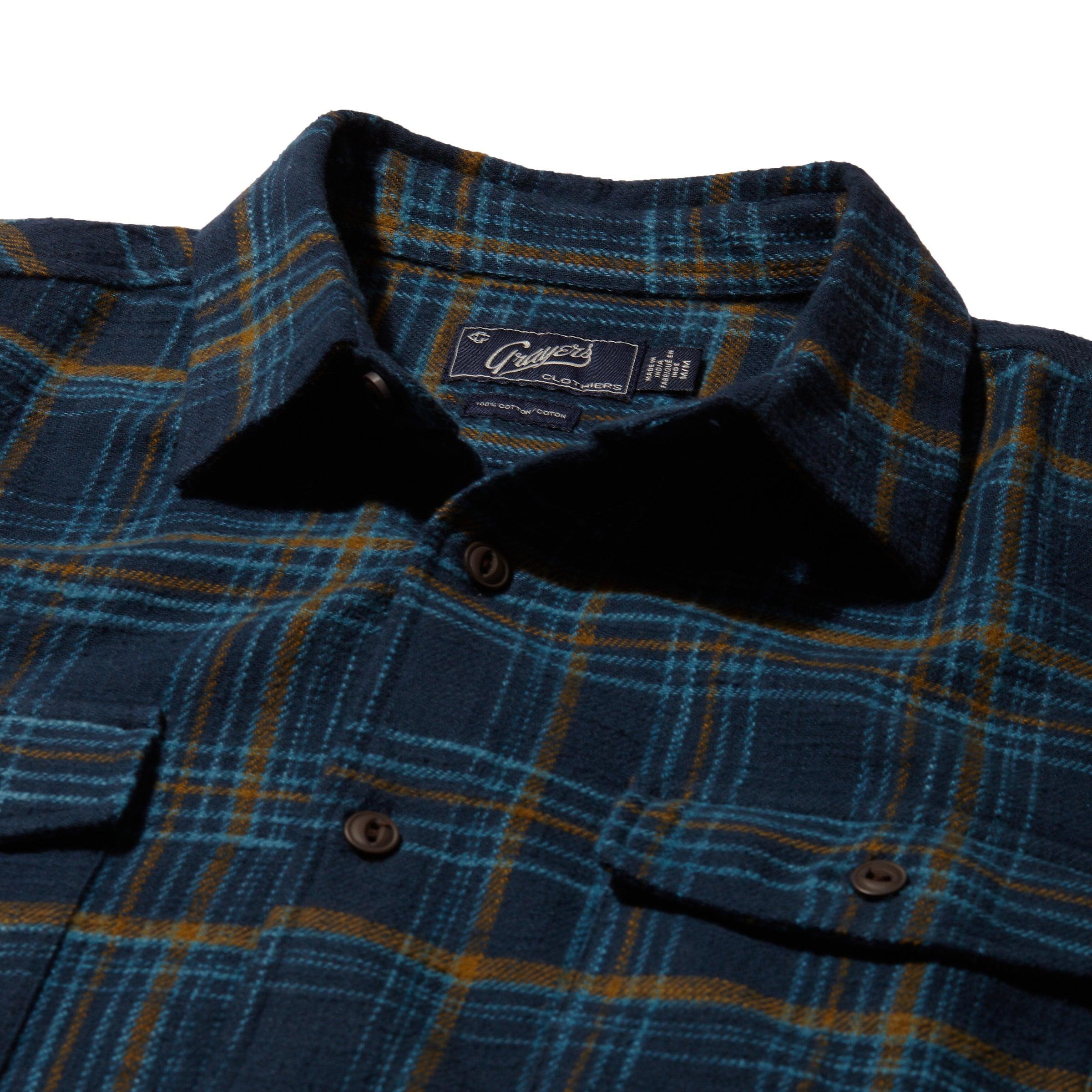 Vintage Slub Twill Shirt - Blue Curry Product Image