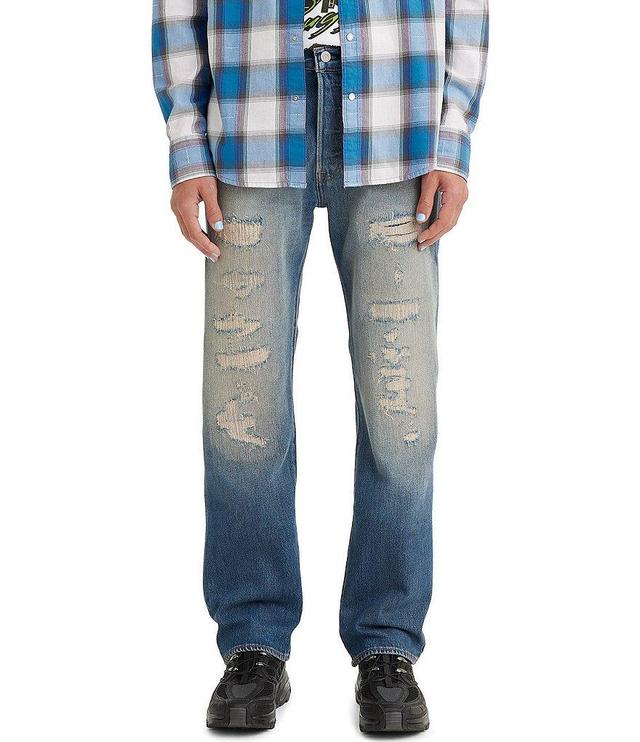 Levi's® Men's 501 Regular Straight Fit Original Jeans Product Image