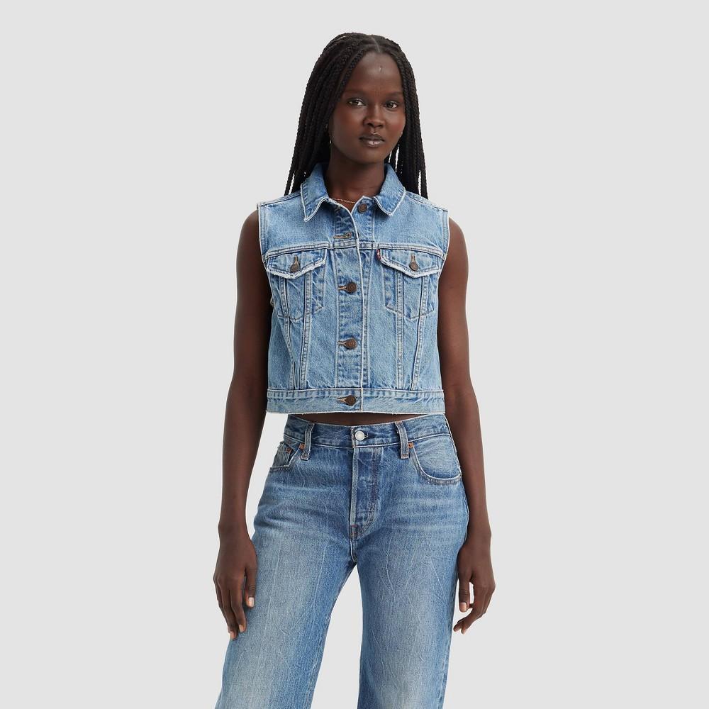 Levis Womens Vest - Old Notes L Product Image