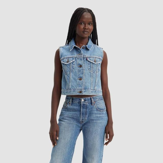 Levis Womens Vest - Old Notes L Product Image