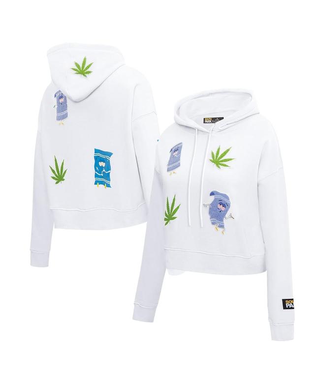 Freeze Max Womens South Park Towlie Dont Forget to Bring a Towel Cropped Pullover Hoodie Product Image