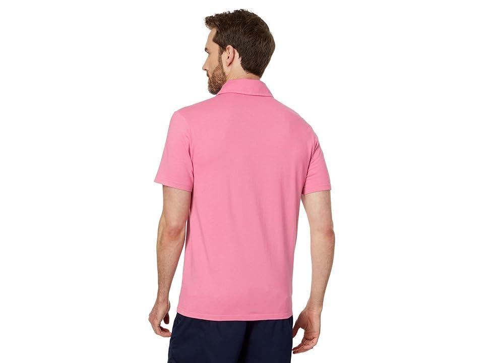 Vince Regular Fit Garment Dyed Cotton Polo Product Image