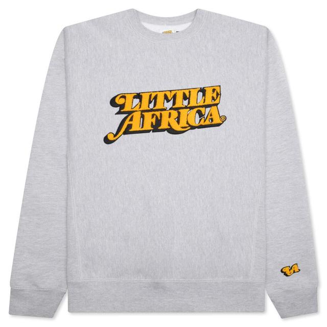 Varsity Crewneck - Heather Grey Male Product Image