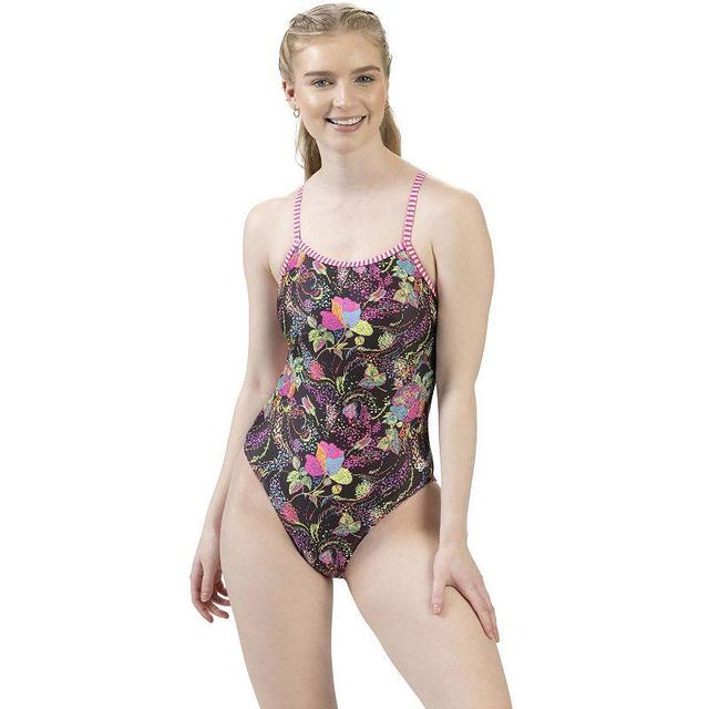 Womens Little Dolfin Uglies String Back One-Piece Swimsuit Product Image