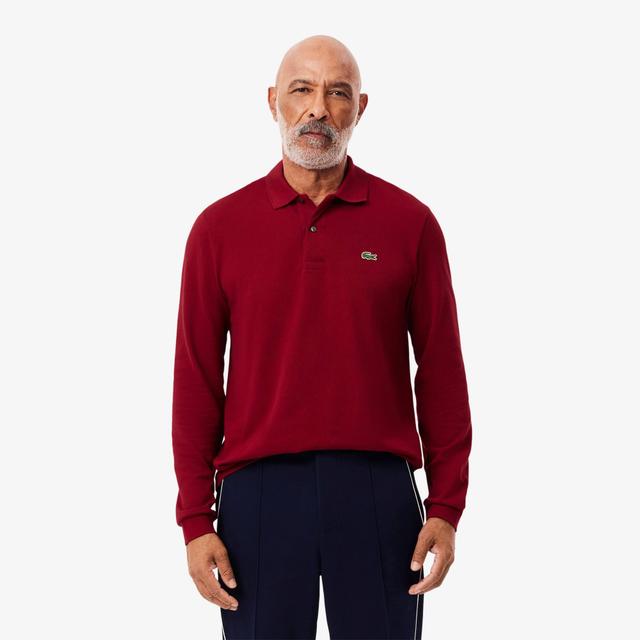 Classic Fit Long Sleeved L.12.12 Polo Shirt Product Image