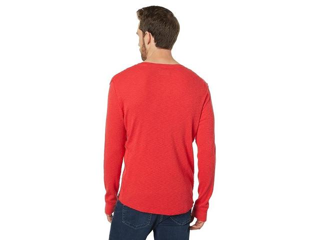 Lucky Brand Garment Dye Thermal Crew (True ) Men's Clothing Product Image