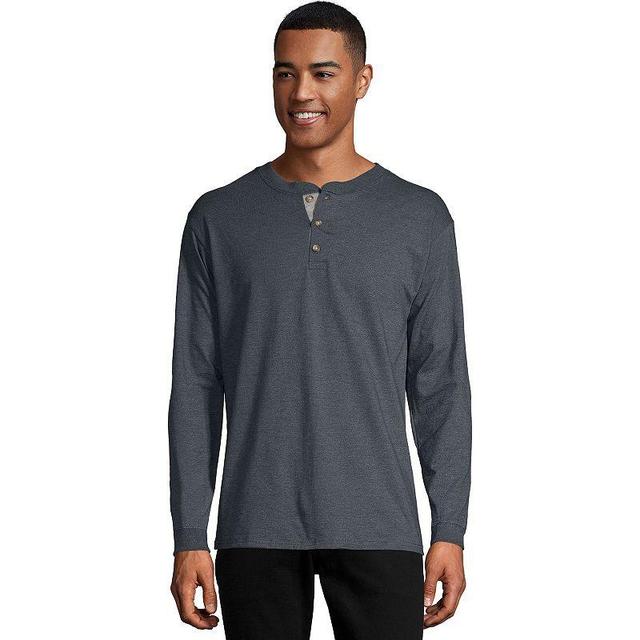 Mens Hanes Beefy Heavyweight Henley Product Image