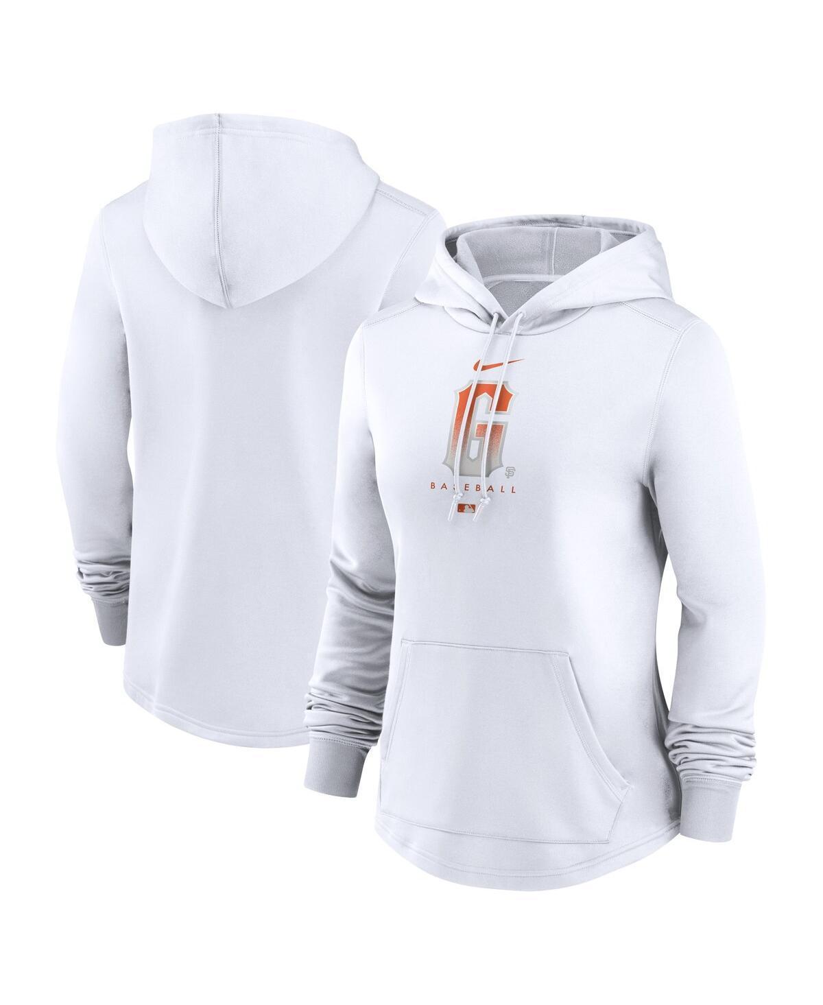 Womens Nike White San Francisco Giants City Connect Pregame Performance Pullover Hoodie product image