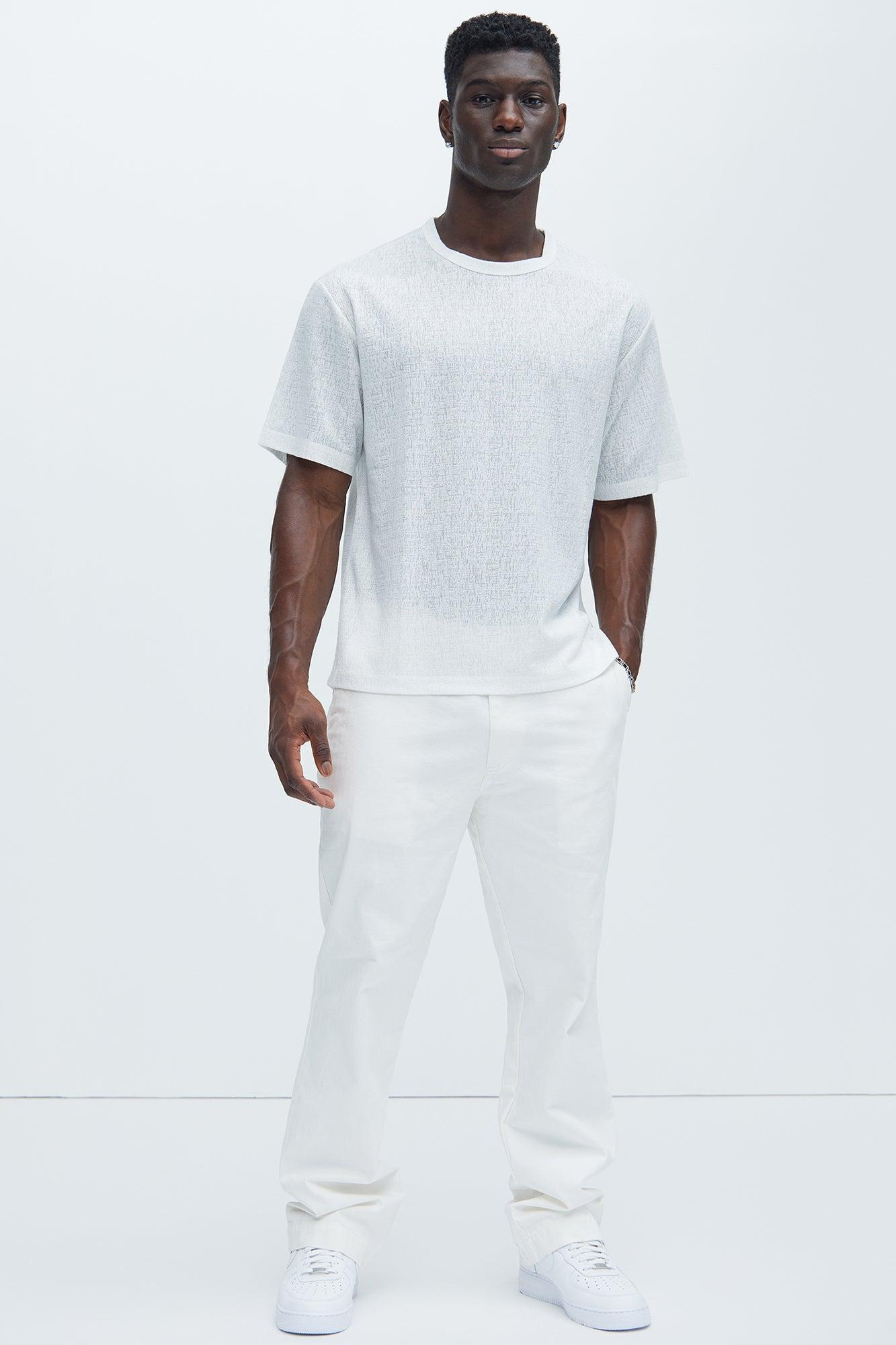 Henrik Short Sleeve Tee- White Product Image