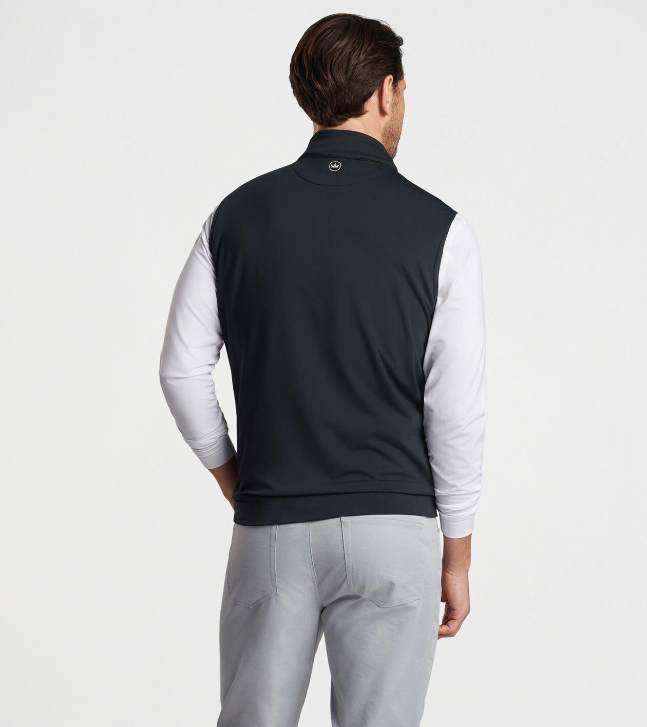 Galway Stretch Loop Terry Quarter-Zip Vest Product Image