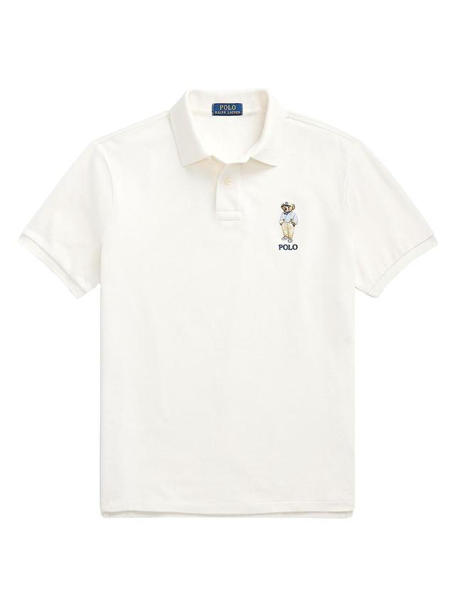 Mens Mesh Polo Shirt Product Image