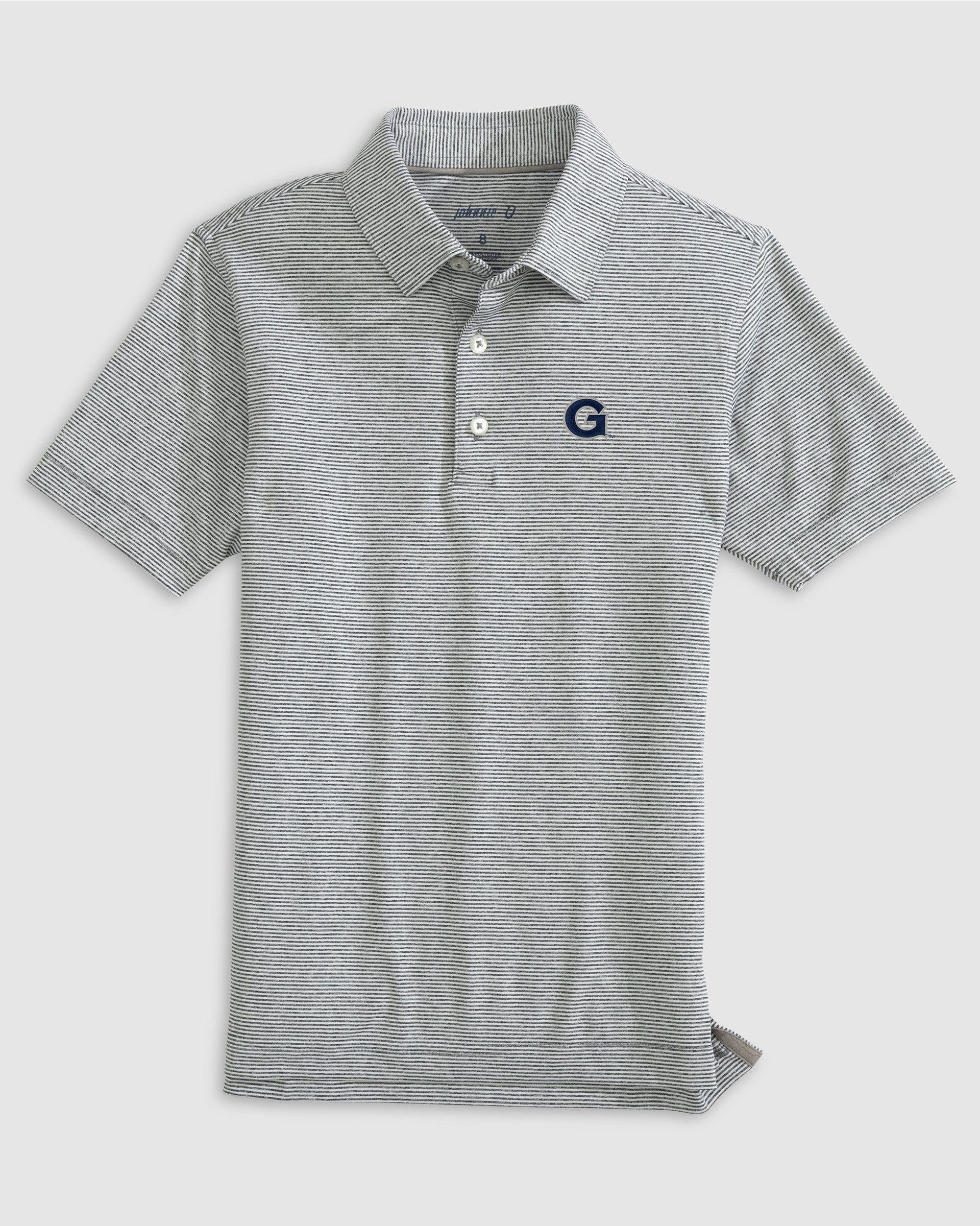 Georgetown Lyndonn Jr. Striped Jersey Performance Polo Product Image