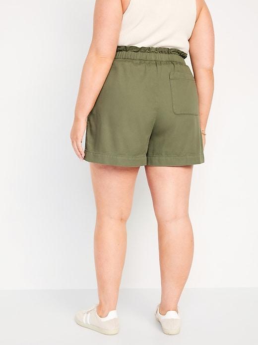 Extra High-Waisted Utility Shorts -- 4-inch inseam Product Image