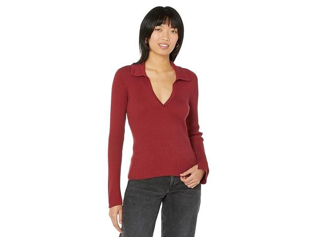 Paige Catarina Sweater (Hot Chestnut) Women's Clothing Product Image