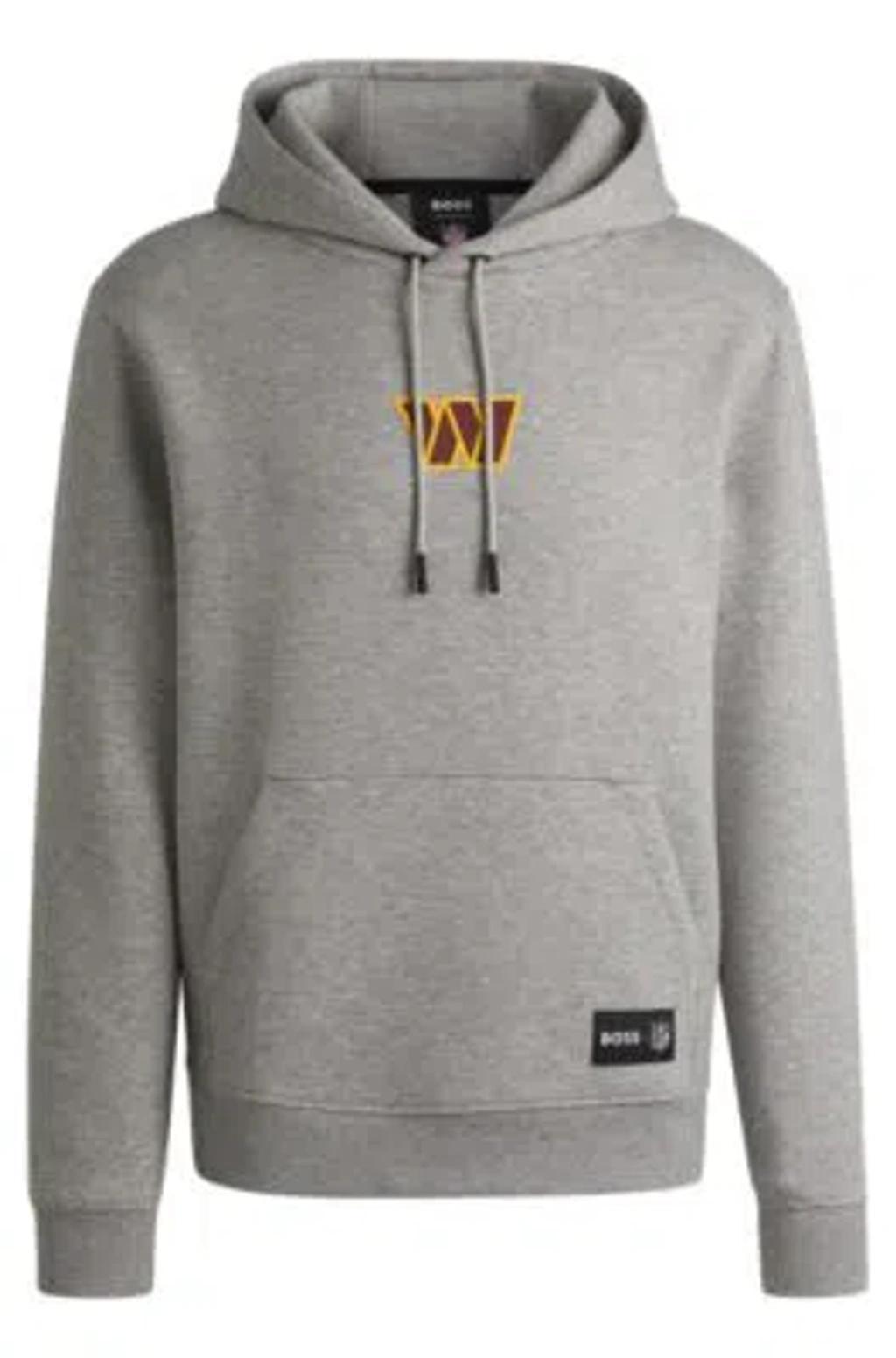 Mens BOSS x NFL Interlock Hoodie with Special Branding Product Image